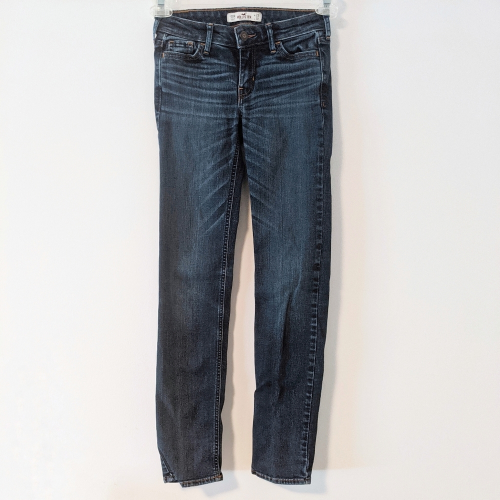 Hollister Mid Wash Blue Skinny Jeans 00R